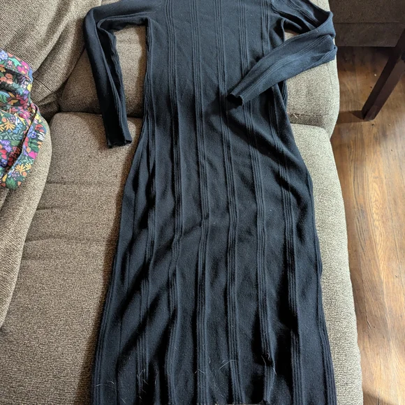 Slinky L''agence Black Knit Dress